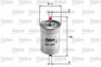Filtr paliwa przepływowy - VALEO 587004