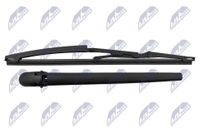 Ramię wycieraczki tył kpl. fiat panda 03- - NTY EWB-FT-002