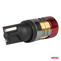 Żarówki LED CANBUS T10 W5W 9 SMD 3030 White 12V 24V - AMIO AMI04242 — zdjęcie 4