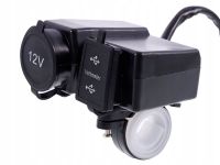 Ladowarka motocyklowa 2x usb 4.2a - CARMOTION CRM63209 — zdjęcie 3