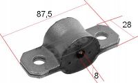 Guma stab. vw transporter v (04/03-11/09), transporte… - MEYLE 114 715 0001