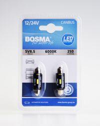 Led 12/24v 1xled smd1860 sv8,5 13x39mm b - BOSMA LED7442 — zdjęcie 2
