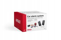 Uniwersalny alarm samochodowy ca14 z pil - AMIO AMI01678