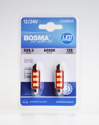Led 12/24v 12xled smd4014 sv8,5 13x41mm - BOSMA LED7404 — zdjęcie 2