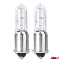 Żarówki halogenowe H21W 12V 21W BAY9S white 2szt. blister - AMIO AMI03357 — zdjęcie 2