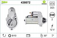 Rozrusznik nowy - VALEO 438072 — zdjęcie 2