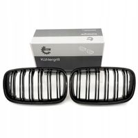 Grill bmw podwójna listwa, czarny połysk, bmw x5 e70 - SKV 66SKV287