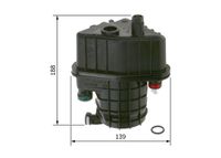Filtr przewodu paliwowego - BOSCH 0 450 907 016 — zdjęcie 2