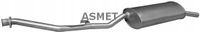 Tłumik układu wydechowego tył - ASMET ASM12.021