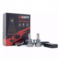 Żarówki LED H7 12V Smart AI 3000-6500K (AI) 30W 3000lm CANBUS 2 szt. - EINPARTS EPLH66 — zdjęcie 2
