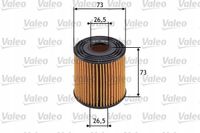 Filtr oleju wkład - VALEO 586523 — zdjęcie 2