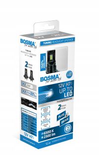 Led h7 12v up to led 6500k canbus - BOSMA LED7275 — zdjęcie 3