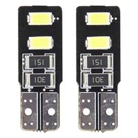 Żarówki LED CANBUS 4SMD 5730 T10 W5W White - AMIO AMI01630
