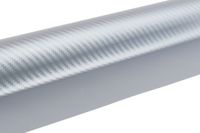 Folia karbonowa carbon 3d srebrna 30cm x - AMIO AMI02600 — zdjęcie 2