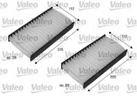Filtr kabinowy pc essential / zwykly - VALEO 698735 — zdjęcie 2