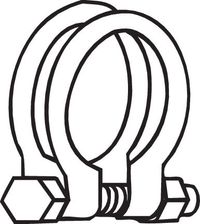 Obejma układu wydechowego - BOSAL BOS250-454
