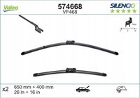 Piora wycier 650+400 plaskie vf468 flatb - VALEO 574668 — zdjęcie 2