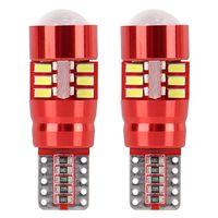 Żarówki LED CANBUS 27SMD 3014 T10e W5W White 12V 24V - AMIO AMI01446