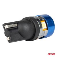 Żarówki LED CANBUS T10 W5W 5SMD 3030 White 12V 24V - AMIO AMI04240 — zdjęcie 3
