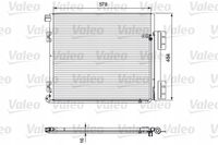 Skraplacz klimatyzacji - VALEO VAL815060