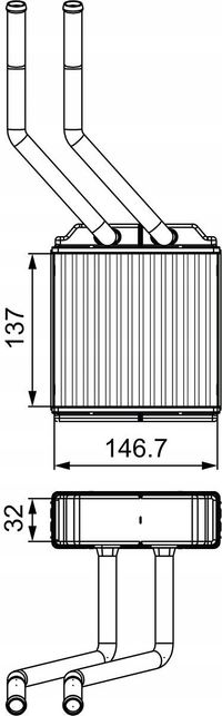 Nagrzewnica - VALEO 811520