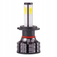 Żarówki samochodowe LED seria COB H7 6500K - AMIO AMI02844 — zdjęcie 2