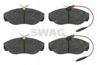 Klocki ham. peugeot - SWAG 62916240