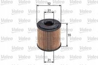 Filtr oleju wkład - VALEO 586540