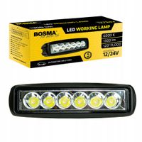 Lampa robocza led 12/24v 18w 1300lm - BOSMA LED7688