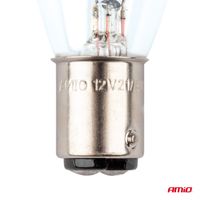 Żarówki halogenowe P21/4W 12V BAZ15d 10szt. - AMIO 03369 — zdjęcie 4