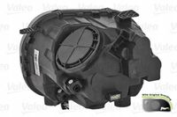 Reflektor halogenowy prawy - VALEO 450529 — zdjęcie 3