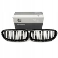 Grill bmw podwójna listwa, czarny połysk, bmw 6 e63 - SKV ESEN 66SKV205