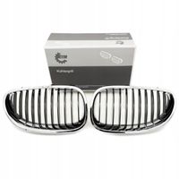 Grill bmw pojedyncza listwa, czarny chrom, bmw 5 e60 - SKV 66SKV169