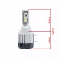 Żarówki LED H15 12/24V 6000K CANBUS 2 szt. - EINPARTS EPLH54 — zdjęcie 4