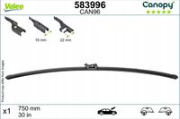 Pioro wycier 750 canopy - VALEO 583996 — zdjęcie 2