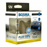 Zar.12v h7 55w +150% 2szt - BOSMA LED5462