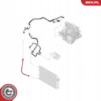 Przewód klimatyzacji - SKV ESEN 54SKV628