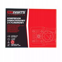 Kompresor 2-tłokowy metalowy 180w 150psi EPAP03 — zdjęcie 2