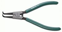 Szczypce segera zewnet.zakrzywione 180mm - SATA SAT72002 — zdjęcie 2