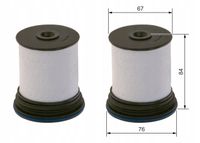 Wkład filtra paliwa - BOSCH F 026 402 360 — zdjęcie 2