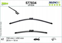 Piora wycier 700+450 plaskie vf834 flatb - VALEO 577834 — zdjęcie 2