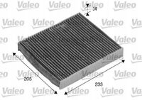Filtr kabinowy weglowy pc / - VALEO 715511 — zdjęcie 2