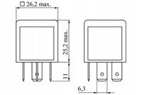 Przekaźnik, mały - BOSCH 0986332022 — zdjęcie 4