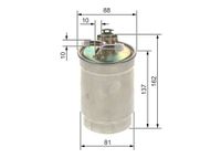Filtr przewodu paliwowego - BOSCH 0 450 906 429 — zdjęcie 4