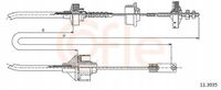 Linka sprzęgła peugeot 306 93-96 - COFLE 11.3035