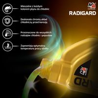 Płyn do chłodnic radigard 1l koncentrat - MOBILER AMT61-003 — zdjęcie 5