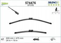 Piora wycier 600+475 plaskie vf376 flatb - VALEO 574476 — zdjęcie 2