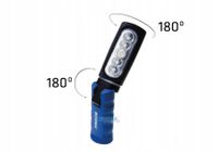 Latarka led 5w+4x1w 300+500lm - BOSMA LED7084 — zdjęcie 5
