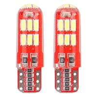 Żarówki LED CANBUS 15SMD 4014 T10e W5W SILCA White 12V - AMIO AMI01443