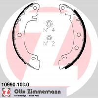 Szczęki hamulcowe - ZIMMERMANN 10990.103.0 — zdjęcie 2
